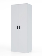 Шкаф двухстворчатый распашной «Клик Мебель», 810×500×2100 мм, цвет белый - Фото 1