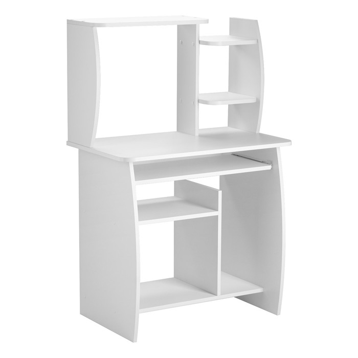 Стол компьютерный маленький «Клик Мебель», 820×480×1265 мм, цвет белый - Фото 1