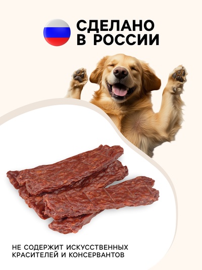 Лакомство TitBit для собак Пластинки из говядины для всех пород, 300 г