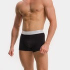 Трусы боксеры мужские, цвет чёрный МИКС, размер 54 7887518