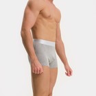 Трусы боксеры мужские, цвет серый МИКС, размер 52 - фото 51190346