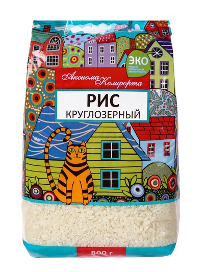Рис длиннозёрный, 800 г