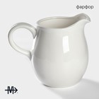 Кувшин для воды Magistro «Бланш», 1 л, 13×15 см, фарфор, белый - Фото 2