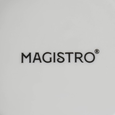 Кувшин для воды Magistro «Бланш», 1 л, 13×15 см, фарфор, белый