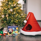 Домик для животных "Новогодний Колпак", 50 х 48 см - фото 25711447