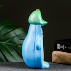 Копилка "Авокадо в кепке" голубой/зеленый, 20 см - фото 804969466