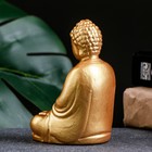 Подставка для благовоний "Будда сидит" золото, 12см - фото 9815472