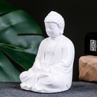Подставка для благовоний "Будда сидит" белый, 12см - фото 6669749