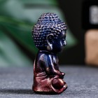 Фигура "Будда" синий космос, 7см - фото 6669751