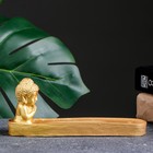 Подставка для благовоний "Будда маленький" золото, 8х19см - фото 9586862