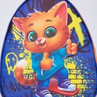 Рюкзак детский «Кот и граффити», 23×20,5 см, отдел на молнии - Фото 3