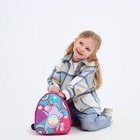 Рюкзак детский «Единорог на вечеринке», 23×20,5 см, отдел на молнии - Фото 6