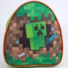 Рюкзак детский «Пиксели», 23×20,5 см, отдел на молнии - Фото 2