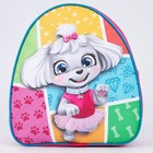 Рюкзак детский «Пудель», 23×20,5 см, отдел на молнии - Фото 2