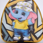 Рюкзак детский «Слоник в панамке», 23×20,5 см, отдел на молнии - Фото 3