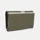 Кошелёк на магните, цвет зелёный - Фото 2