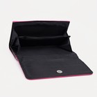 Кошелёк женский на магните, цвет розовый - Фото 3