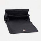 Кошелёк женский на магните, цвет чёрный - фото 25478431