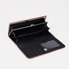 Кошелёк на магните, цвет коричневый - Фото 3