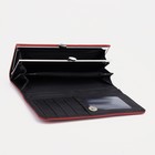 Кошелёк на магните, цвет красный - Фото 3