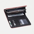 Кошелёк на магните, цвет красный - Фото 4