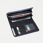 Кошелёк на магните, цвет синий - фото 804969969 Кошелёк на магните, цвет синий - фото 804969969