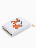 Кошелёк детский Выбражулька «Корги», на молнии, белый - фото 120399365