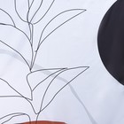 Штора для ванной Доляна «Беж» с люверсами, 180×180 см - Фото 2