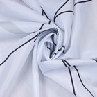 Штора для ванной Доляна «Беж» с люверсами, 180×180 см - Фото 5