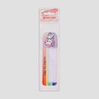 Расчёска «ЕДИНОРОГ ПАТИ», с ручкой, фигурная, 14,7 × 3,7, разноцветная - фото 11963132