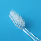 Зубная щётка, 17,5 см, цвет прозрачный/синий - Фото 3