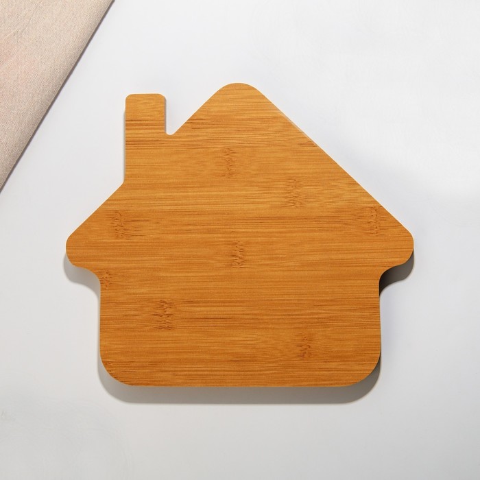 Менажница деревянная «Дом там, где твой кот», 24 х 21 см - фото 1911787355