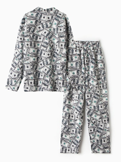 Пижама женская (рубашка, брюки) KAFTAN «Баксы», размер 52-54