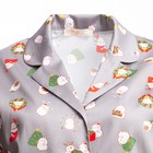 Пижама новогодняя женская KAFTAN Зайка, цвет серый, размер 48-50 - Фото 9