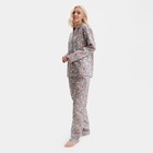 Пижама новогодняя женская KAFTAN Зайка, цвет серый, размер 52-54 - Фото 2