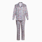 Пижама новогодняя женская KAFTAN Зайка, цвет серый, размер 52-54 - Фото 14