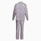 Пижама новогодняя женская KAFTAN Зайка, цвет серый, размер 52-54 - Фото 16