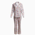 Пижама новогодняя женская KAFTAN Зайка, цвет серый, размер 52-54 - Фото 8