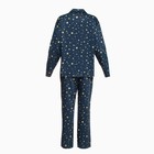 Пижама женская KAFTAN "Звезды", размер 40-42, темно-синий - Фото 16