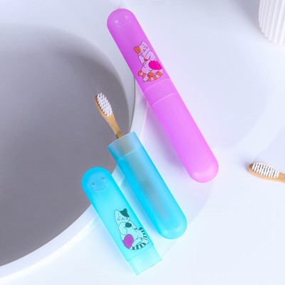 Парные контейнеры для зубных щёток "Love", 20 х 3 см