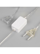 Гирлянда «Нить» 4.5 м с насадками «Цветочные шары», IP20, прозрачная нить, 15 LED, свечение красное, 220 В - фото 118568934