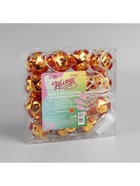 Гирлянда «Нить» 4.5 м с насадками «Цветочные шары», IP20, прозрачная нить, 15 LED, свечение красное, 220 В - фото 118568933