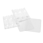 Держатель самоклеящийся для проводов и гирлянд ТУНДРА, 28×16×9 мм, белый, 12 шт. - Фото 6