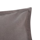 Подушка Этель, 30х50+1 см, серый, 100% хлопок - Фото 2