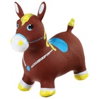 Попрыгун ZABIAKA «Лошадка», 55×29×50 см, коричневый - Фото 5