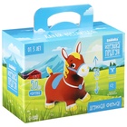 Попрыгун ZABIAKA «Лошадка», 55×29×50 см, коричневый - Фото 6