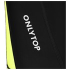 Тайтсы ONLYTOP беговые компрессионные, цвет чёрный, размер 44 - Фото 6