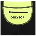 Тайтсы ONLYTOP беговые компрессионные, цвет чёрный, размер 44 - Фото 7