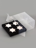 Коробка для 4 капкейков, с прозрачной крышкой, черная, 18.5×18×10 см - фото 47635371