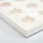 Коробка для 12 капкейков, белая, 34.7×26.3×10 см - Фото 3